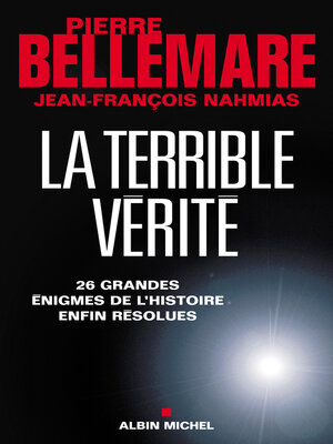 cover image of La Terrible vérité